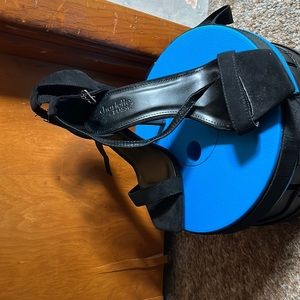 Black stiletto heels